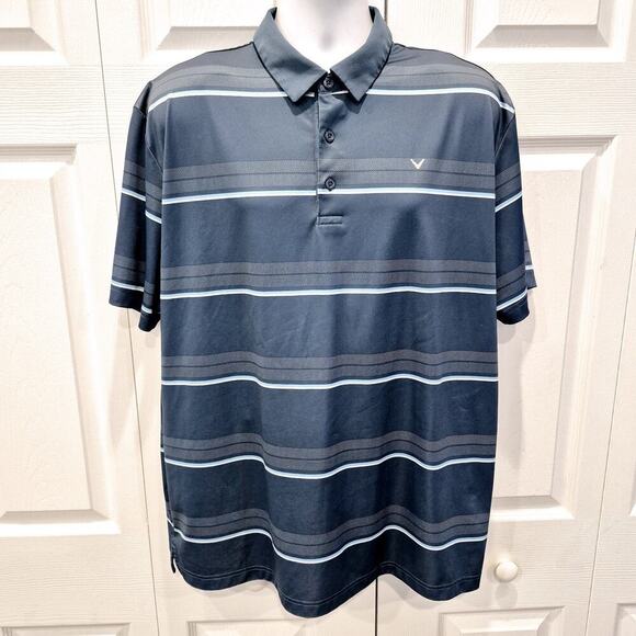Callaway Other - Callaway Opti Dri Golf Polo Mens XL Striped